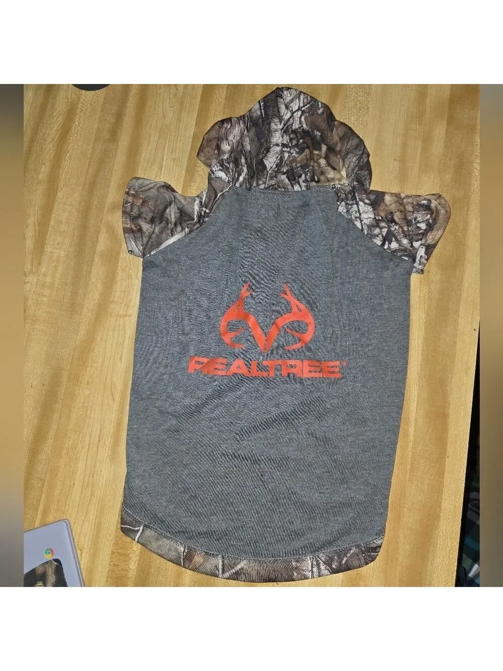 Pets First Gray Camouflage Dog Hoodie #DGC1